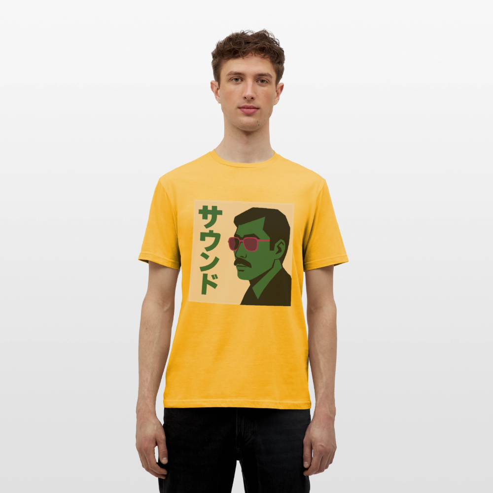 Nippon Sound, T-shirt unisex - gul