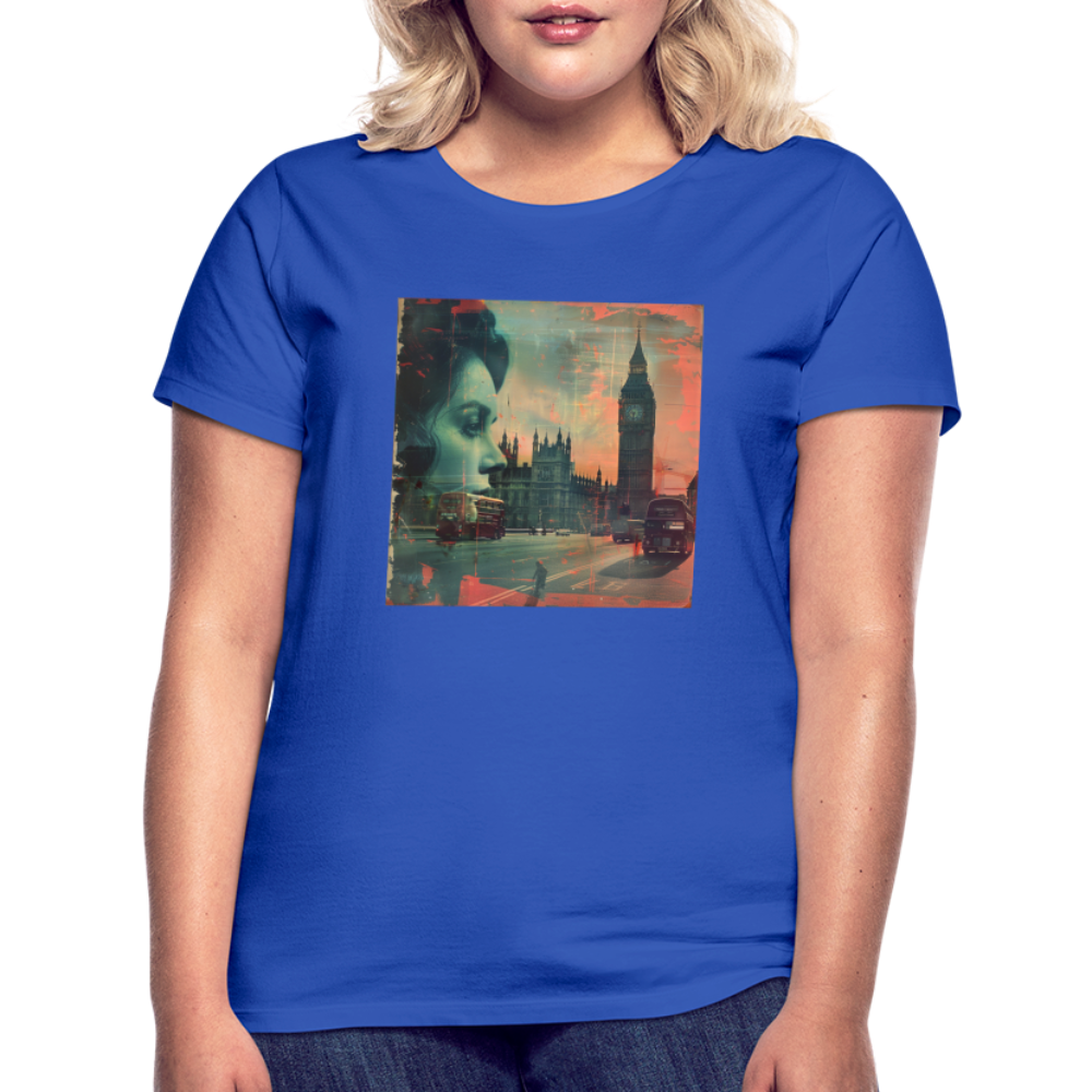 The Beat of London, T-shirt dam - royalblå