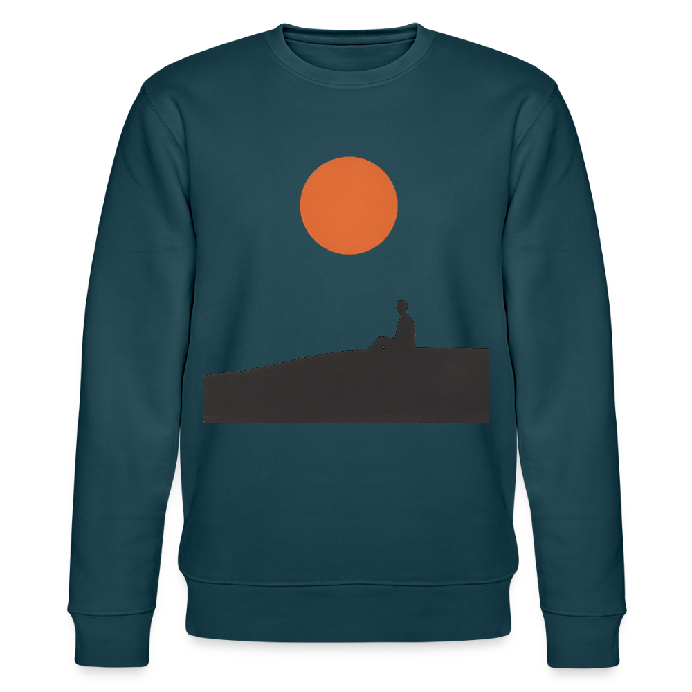 Under the sun, Ekologisk sweatshirt CHANGER unisex från Stanley/Stella - mörk petrol