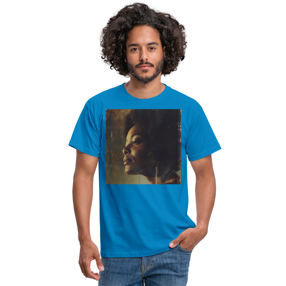 Echoes of Blue, T-shirt herr - kungsblå