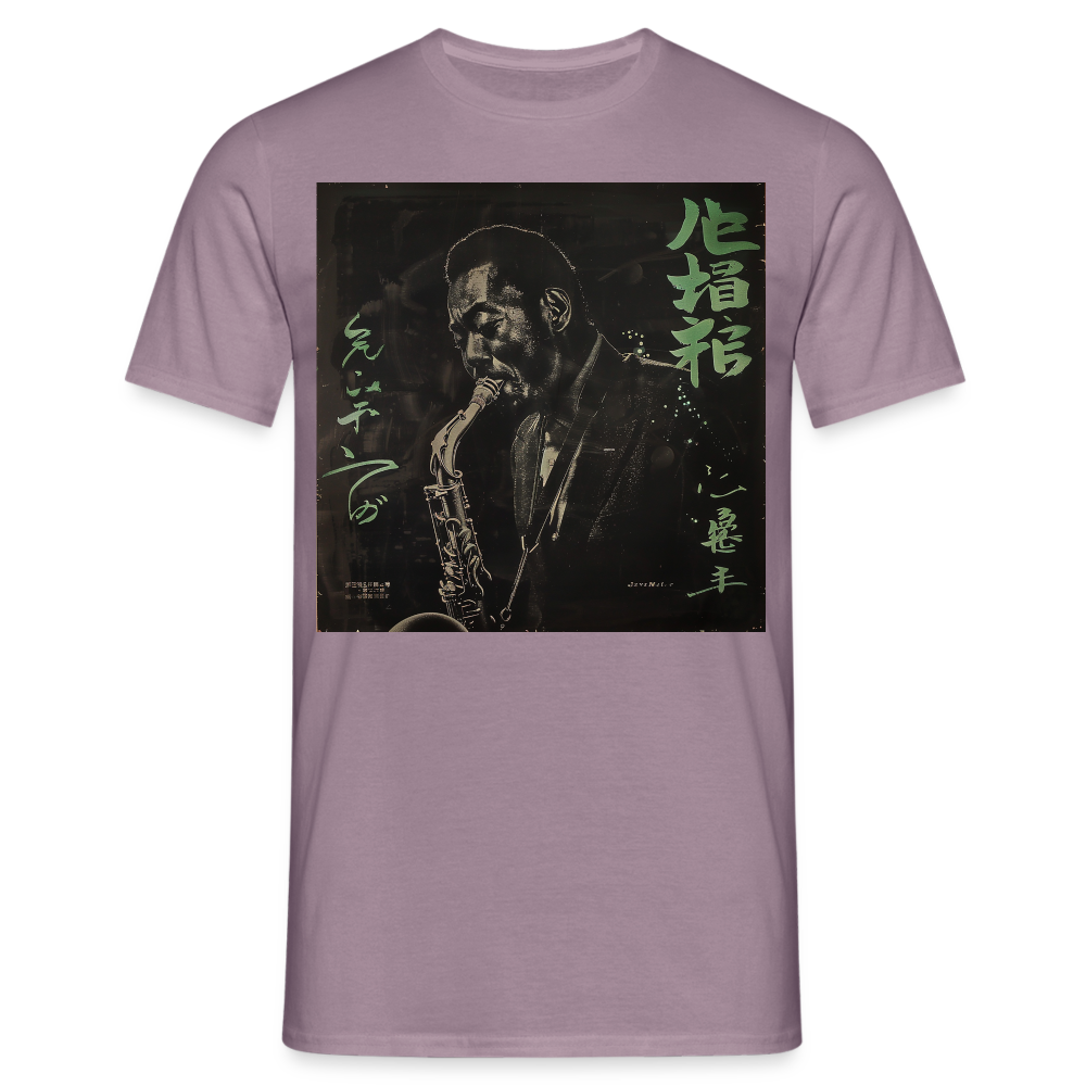 Nasi Goreng Prabowo 1972, T-shirt herr - lilagrå