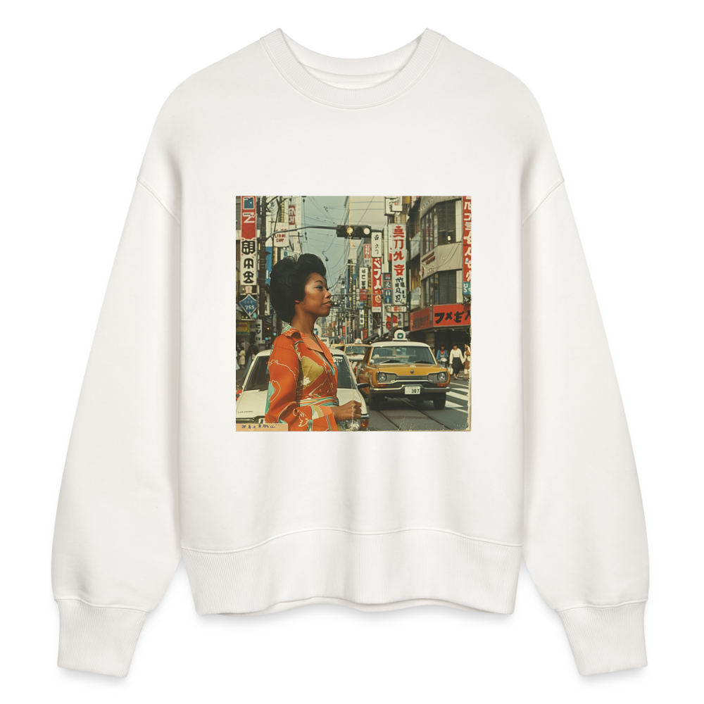 Yumi Sakamoto, Ekologisk oversizetröja RADDER unisex från Stanley/Stella - OFF WHITE