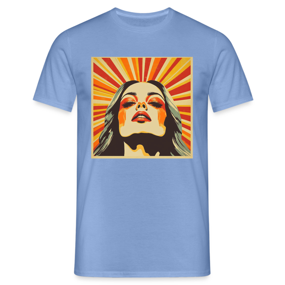 Dagens Första Strålar, T-shirt herr - carolina blue