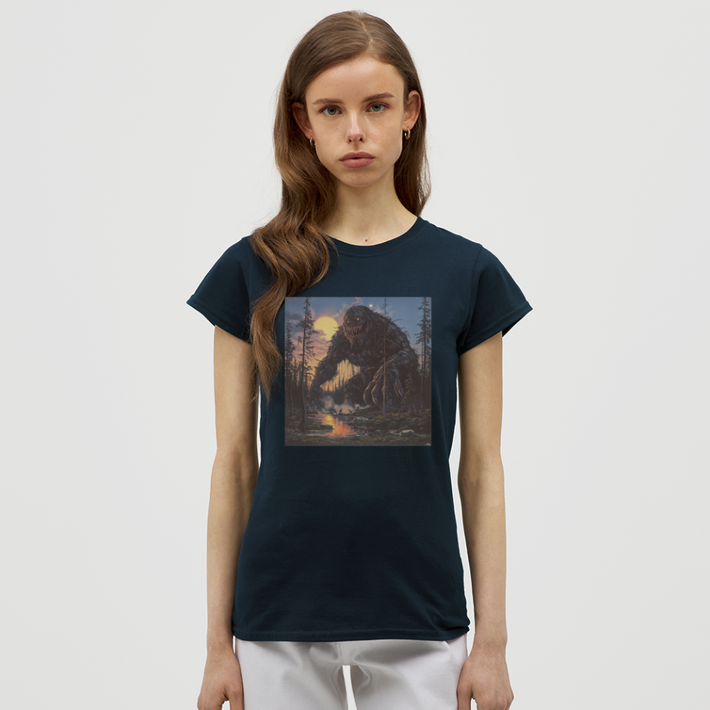 I Skuggorna av Värmland, T-shirt dam - marinblå