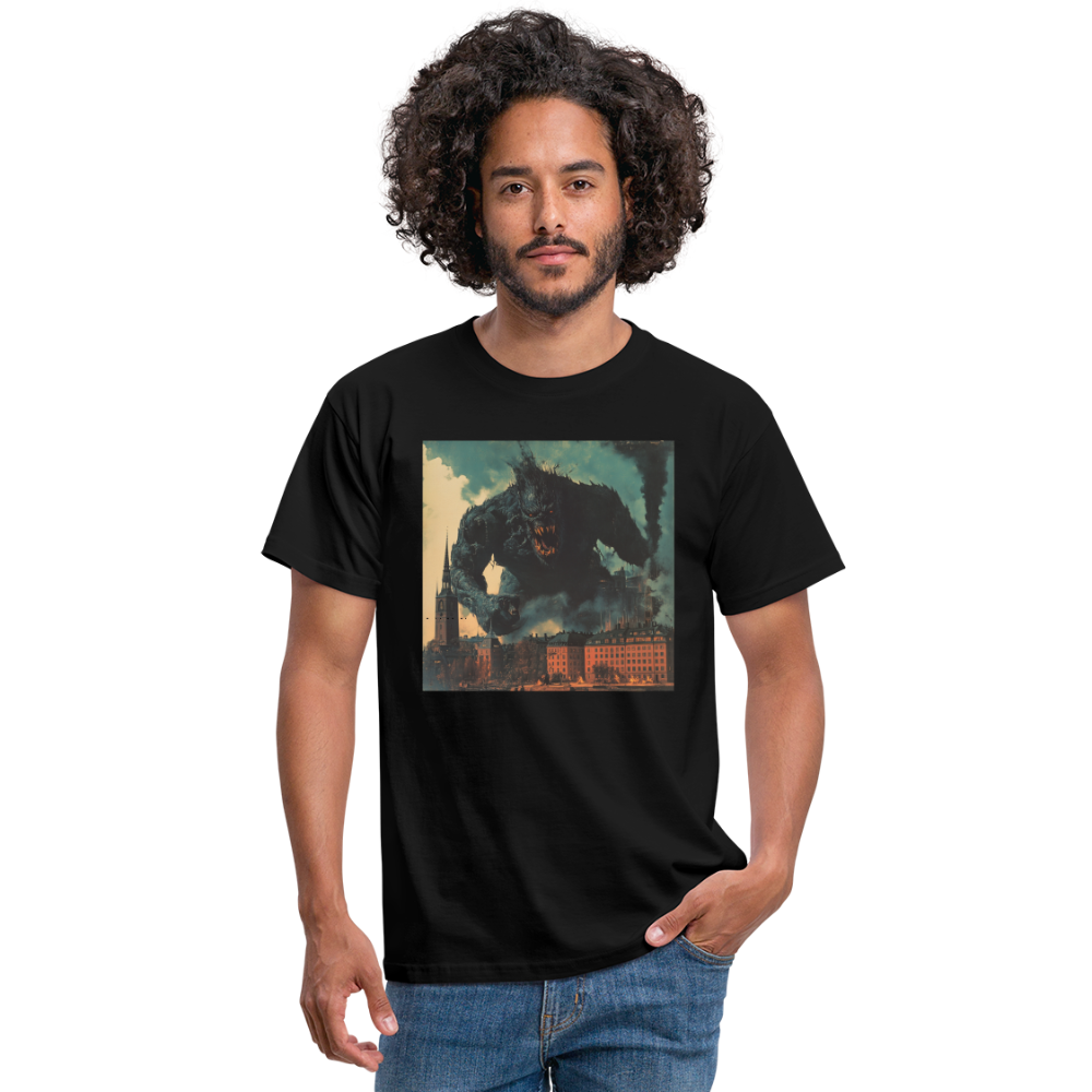 Helvetesstorm över Staden, T-shirt herr - svart