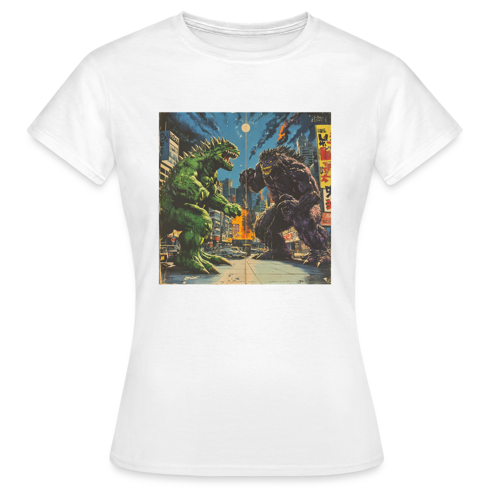 Kampen vid Solnedgången, T-shirt dam - vit