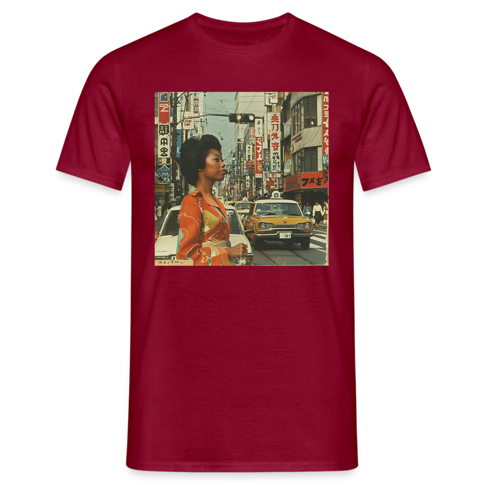 Yumi Sakamoto, T-shirt herr - tegelröd