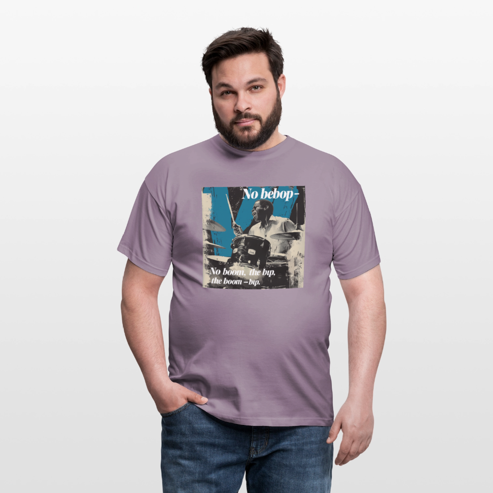 Push It Bebop, T-shirt unisex - lilagrå