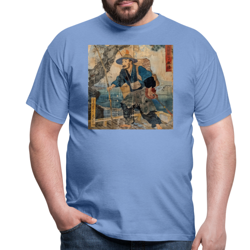 Fiskaren som bytte karriär, T-shirt herr - carolina blue
