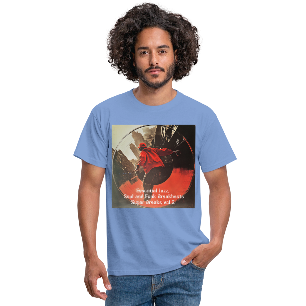 Super Breaks vol 2, T-shirt herr - carolina blue