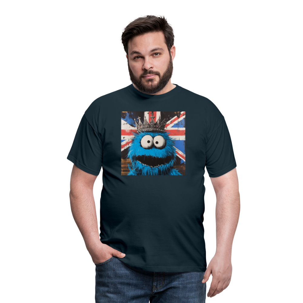 Monsters & Monarchs, T-shirt herr - marinblå