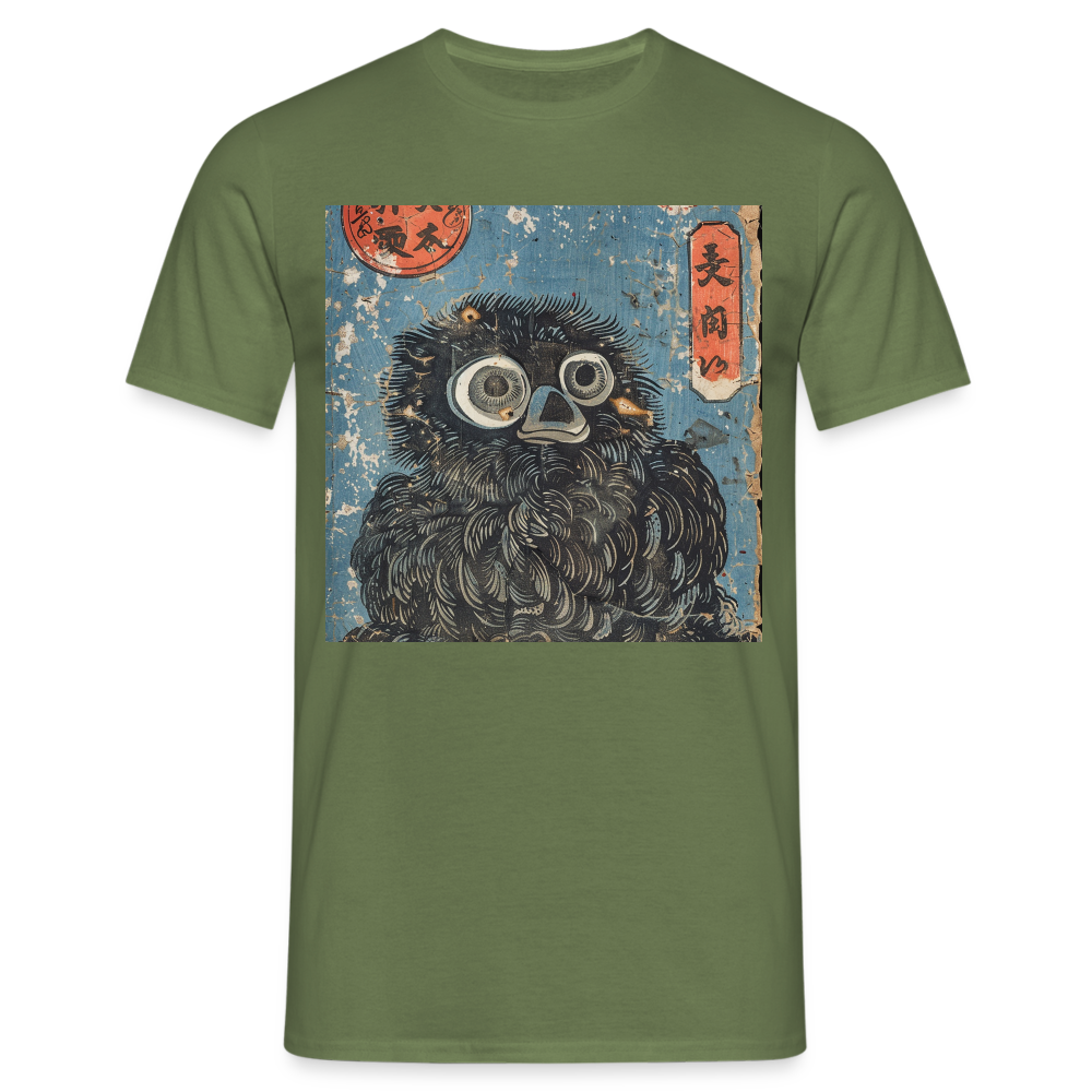 Denimiko, T-shirt herr - Militärgrön