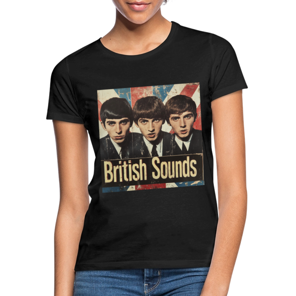 British sounds 1965, T-shirt dam - svart