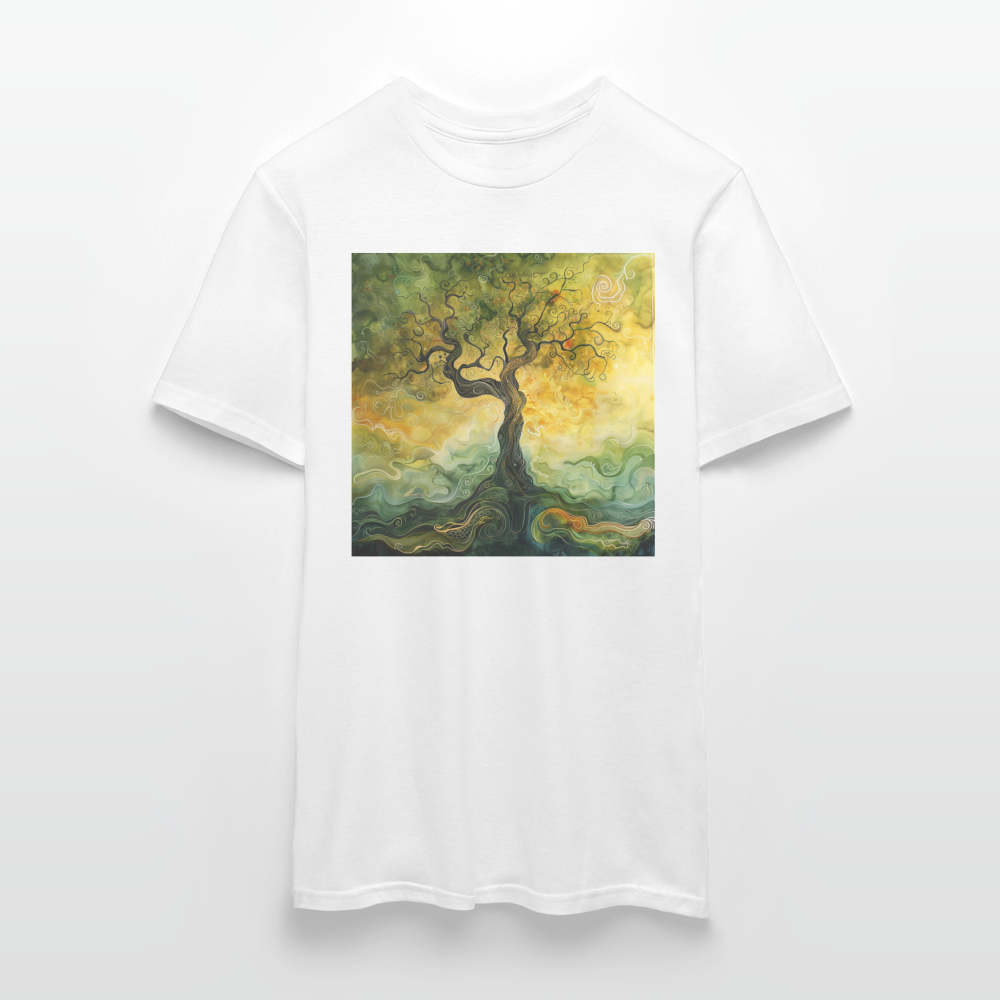 Trädets visdom, T-shirt herr - vit