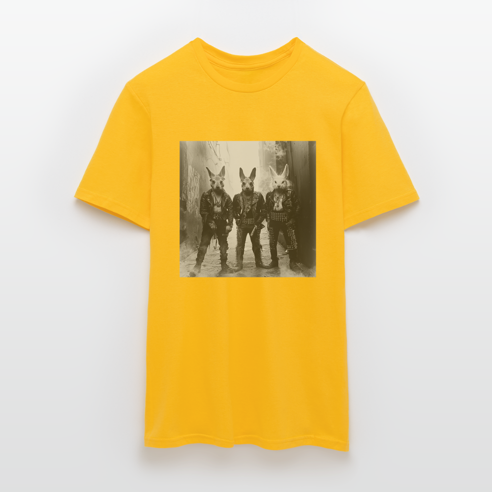 The Hare Raisers, T-shirt herr - gul