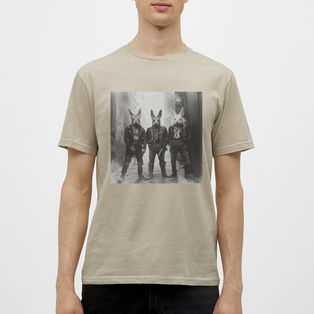 The Hare Raisers, T-shirt herr - sandbeige