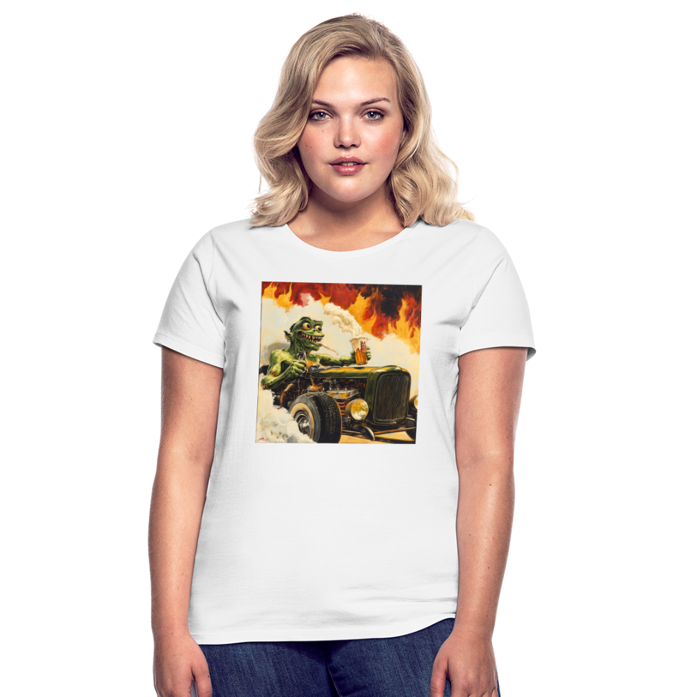 Ragg-Rex, T-shirt dam - vit