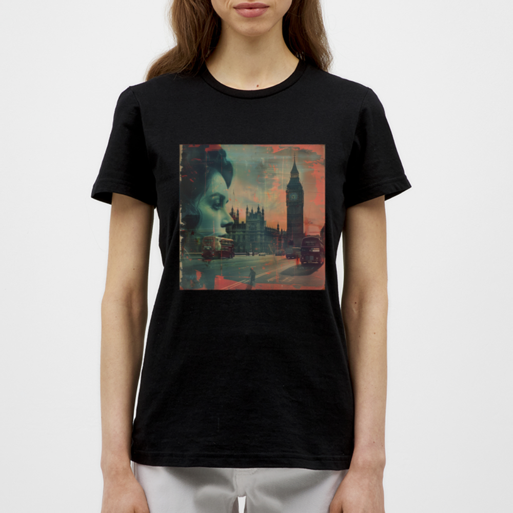 The Beat of London, T-shirt dam - svart