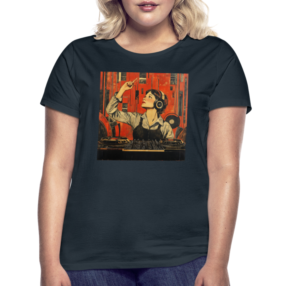 Revolutionens Rytm, T-shirt dam - marinblå