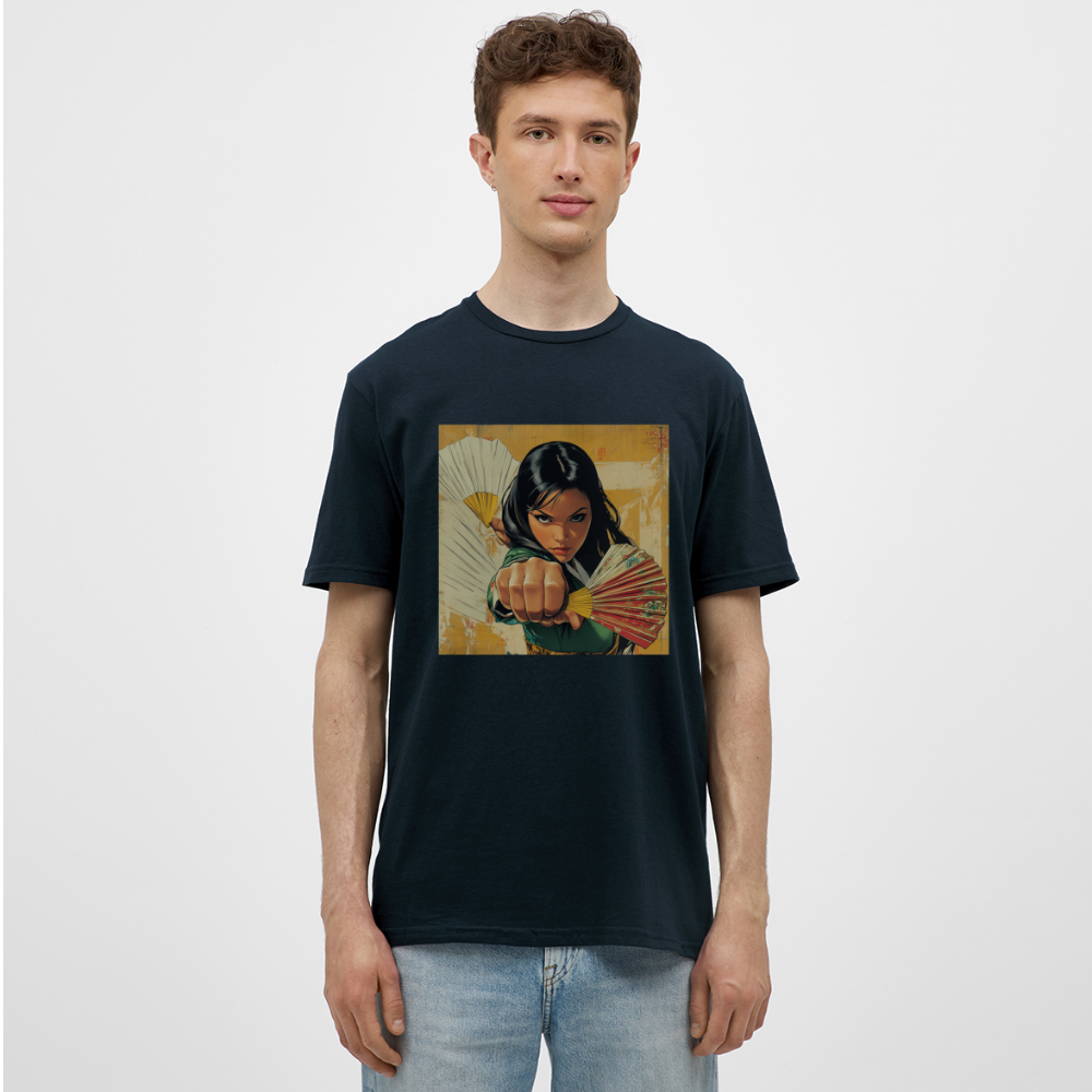Blå Lotus, T-shirt herr - marinblå