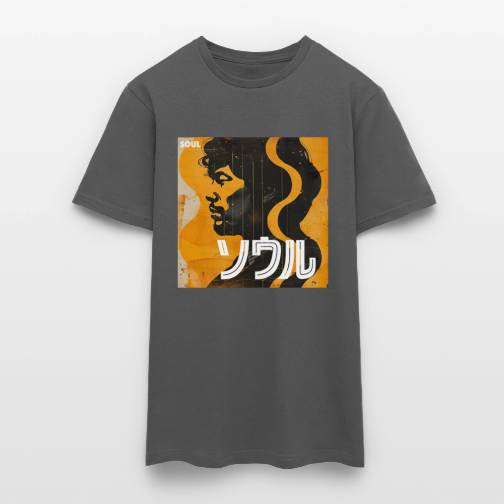 Nippon Grooves, T-shirt unisex - kolgrå