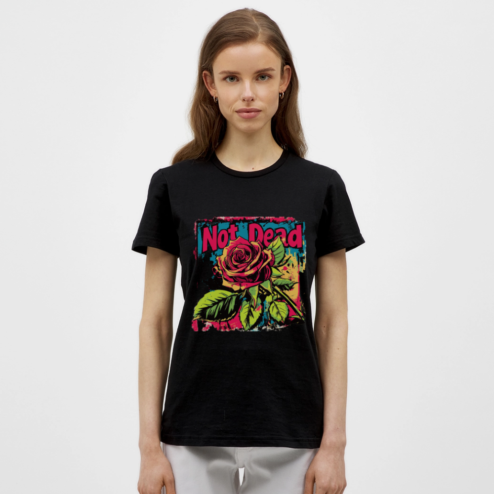 Den Eviga Rosen, T-shirt dam - svart