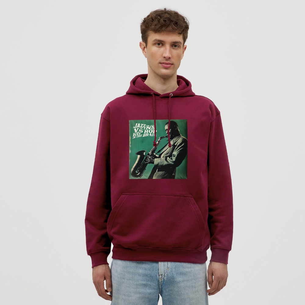 Groove in the Mind, Luvtröja unisex - bordeaux