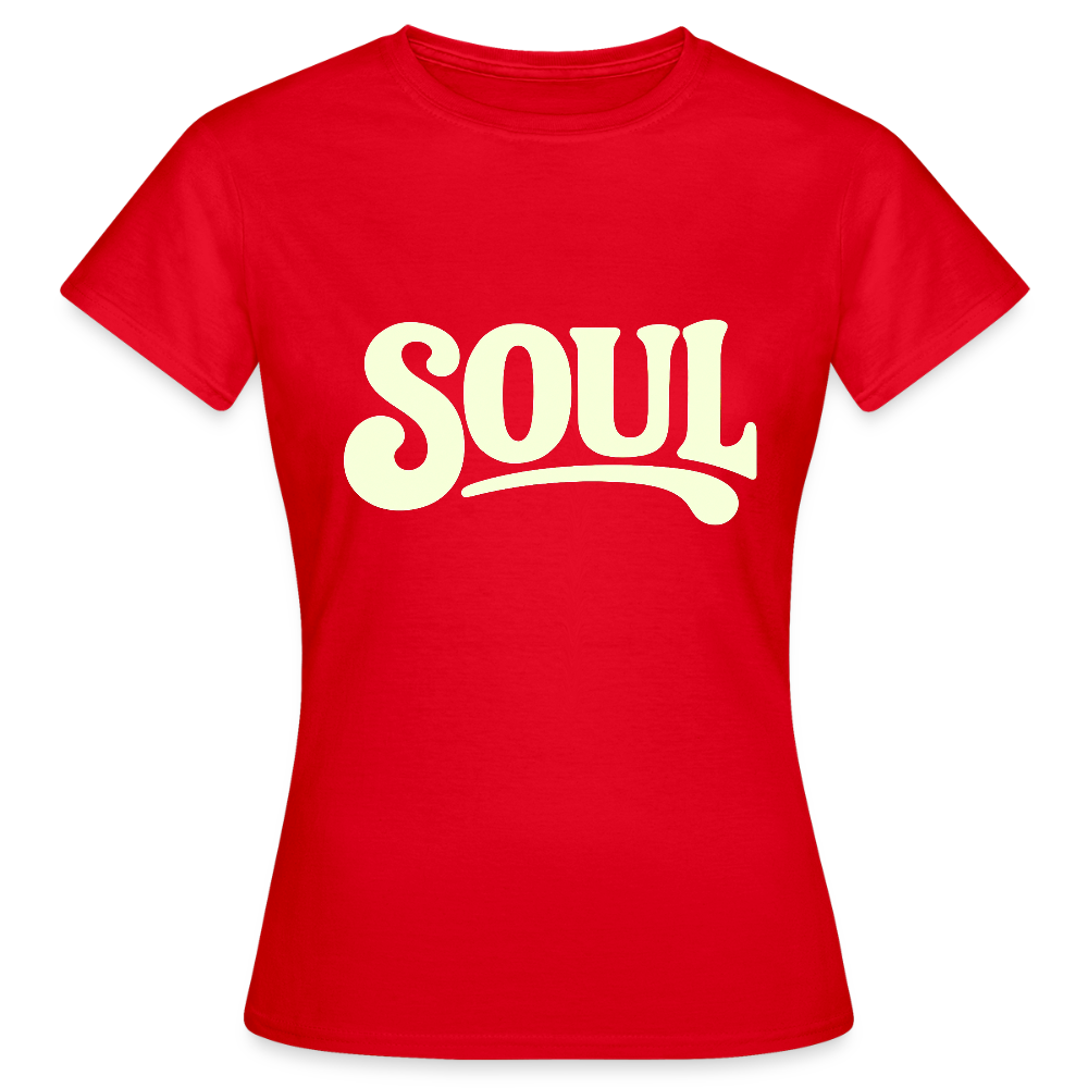 All About Soul, T-shirt dam - röd