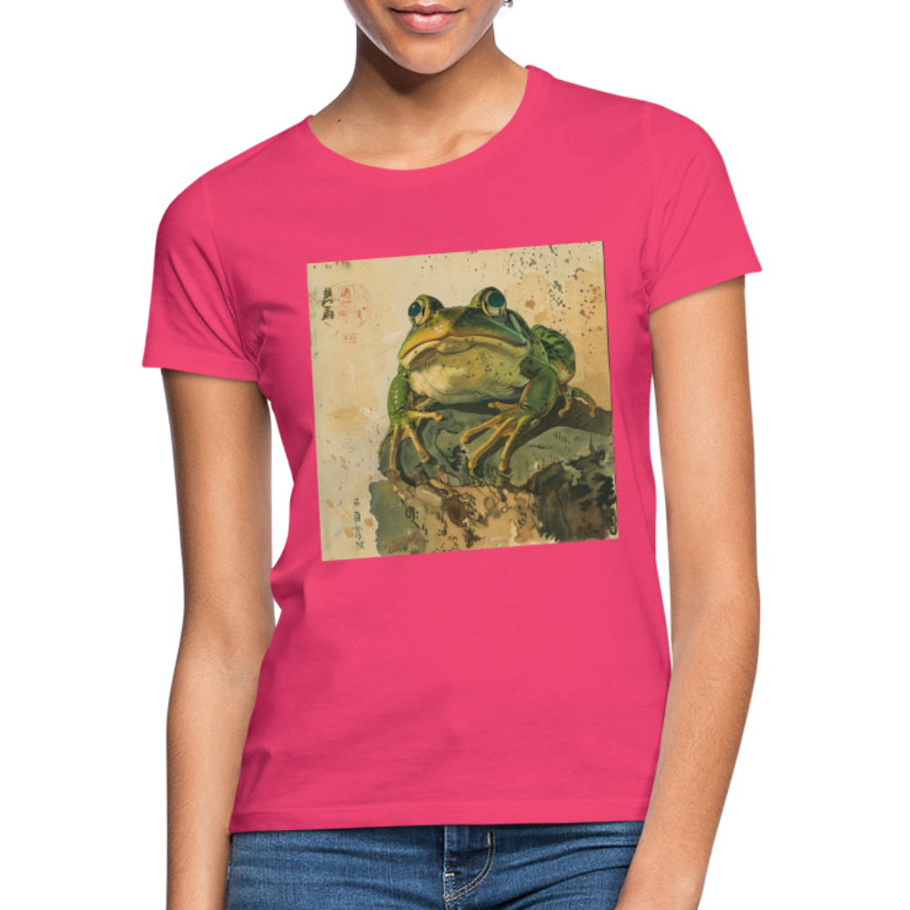 Grodan i Skymningen, T-shirt dam - azalea