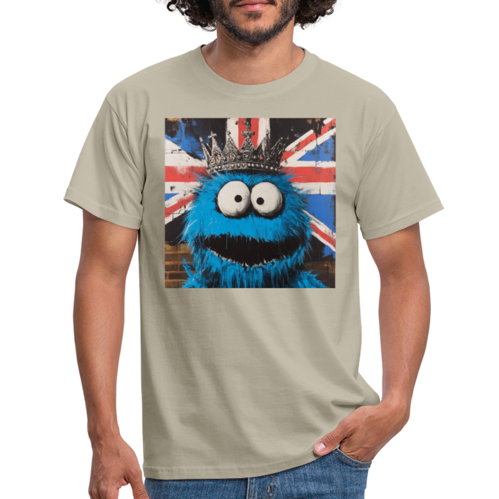 Monsters & Monarchs, T-shirt herr - sandbeige