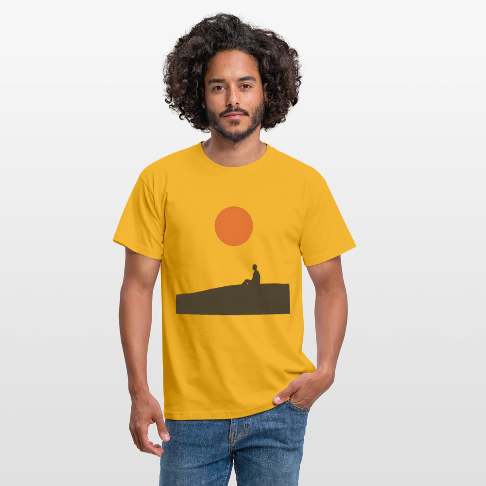 Under the sun, T-shirt unisex - gul