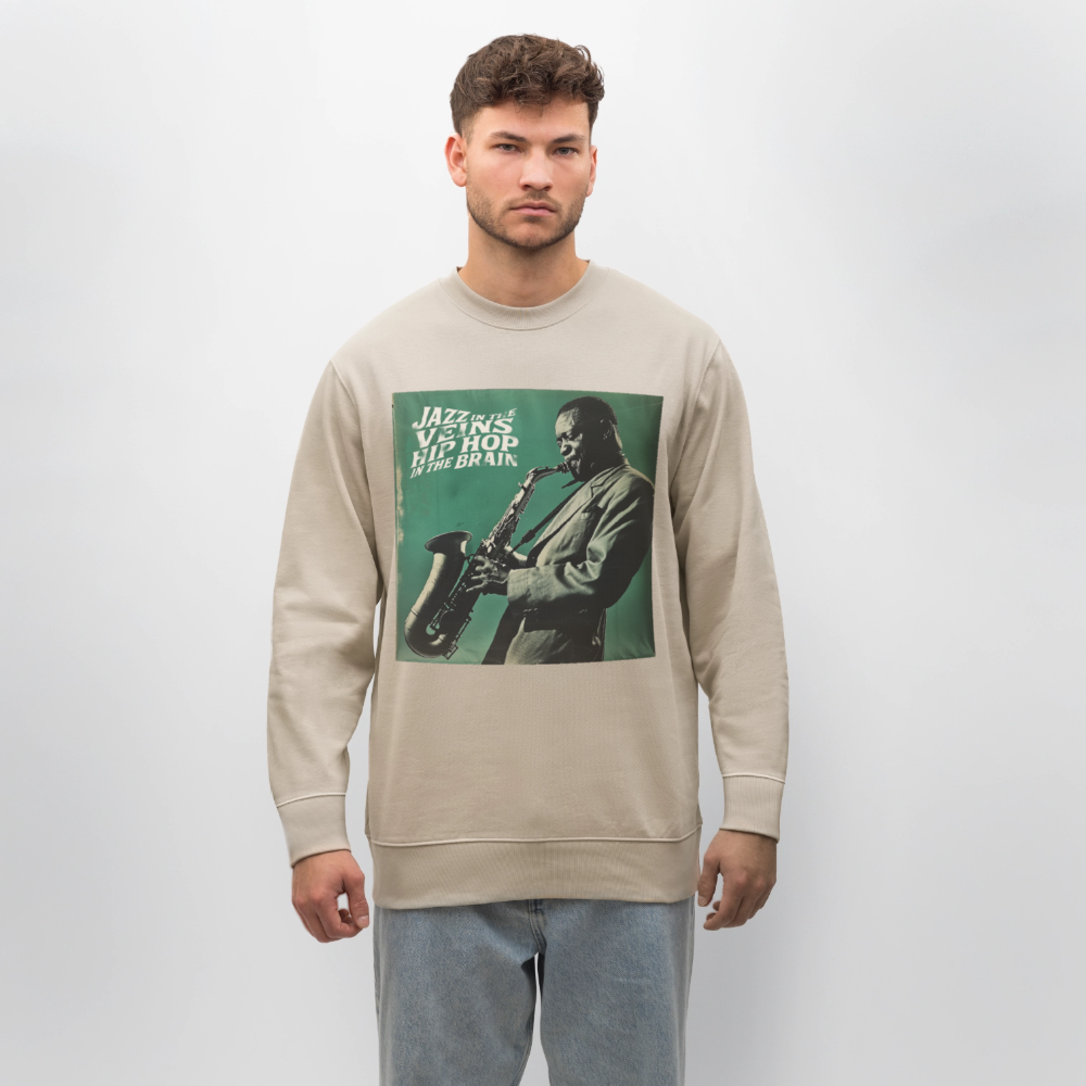 Groove in the Mind, Ekologisk sweatshirt CHANGER unisex från Stanley/Stella - beige