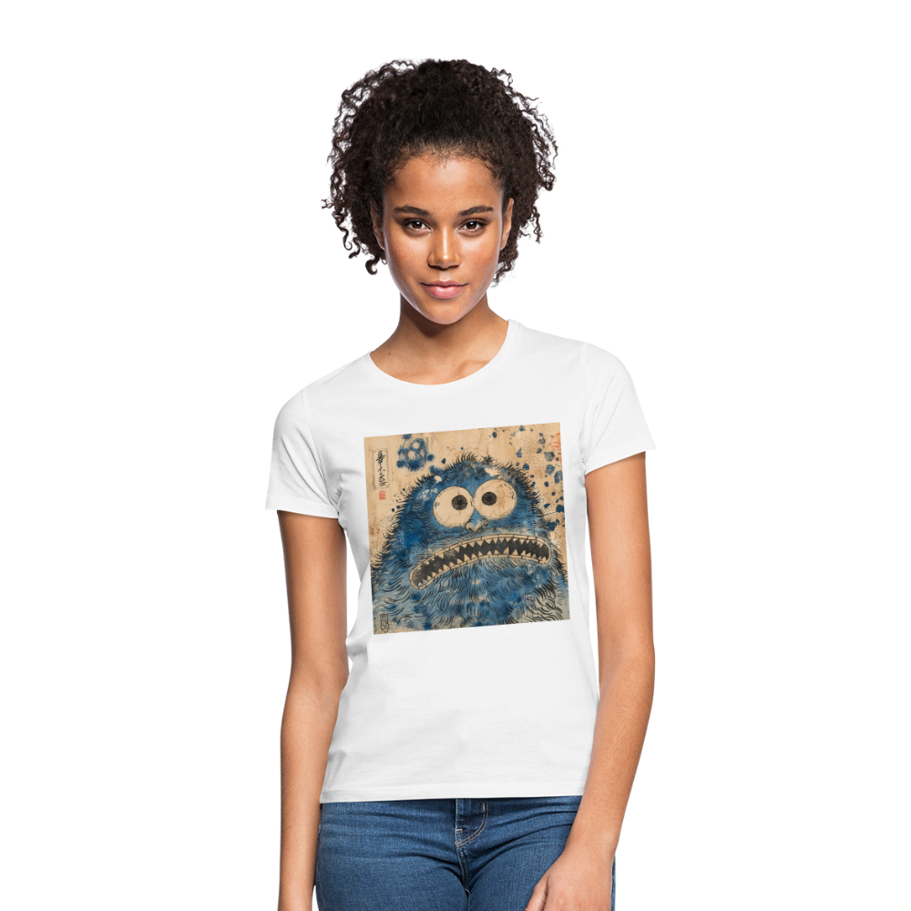 Uramiko ramlar i vattnet, T-shirt dam - vit