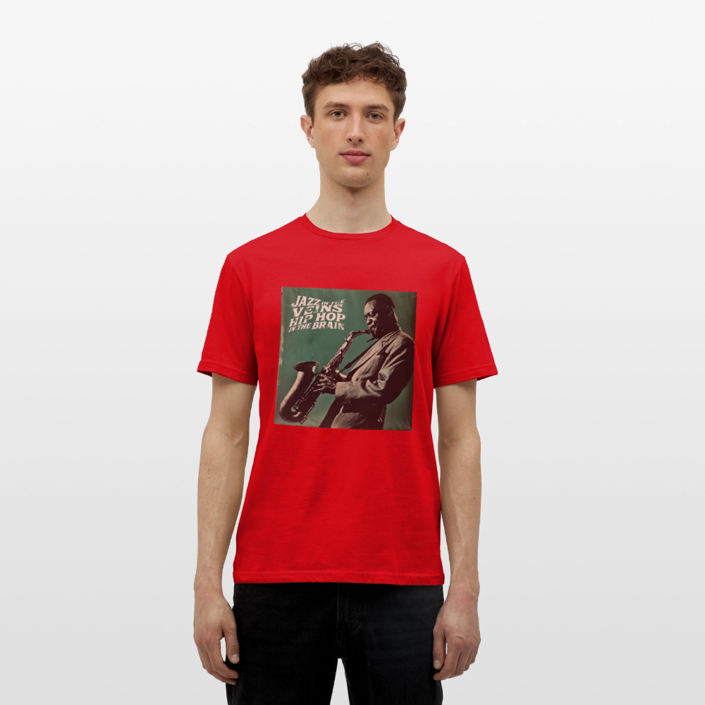 Groove in the Mind, T-shirt unisex - röd