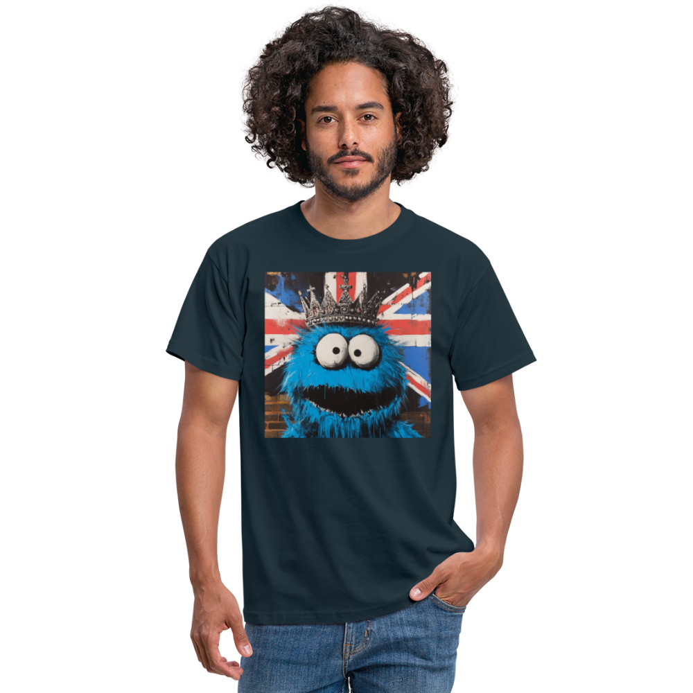 Monsters & Monarchs, T-shirt herr - marinblå