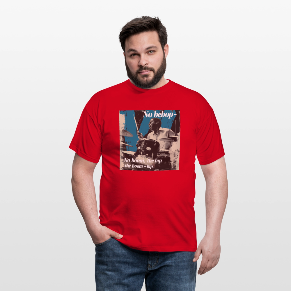 Push It Bebop, T-shirt unisex - röd