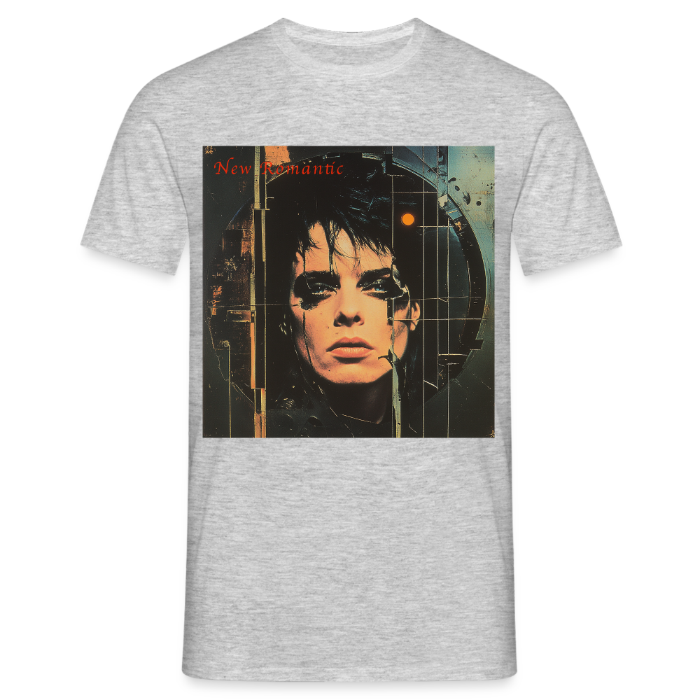 New Romance, T-shirt herr - gråmelerad