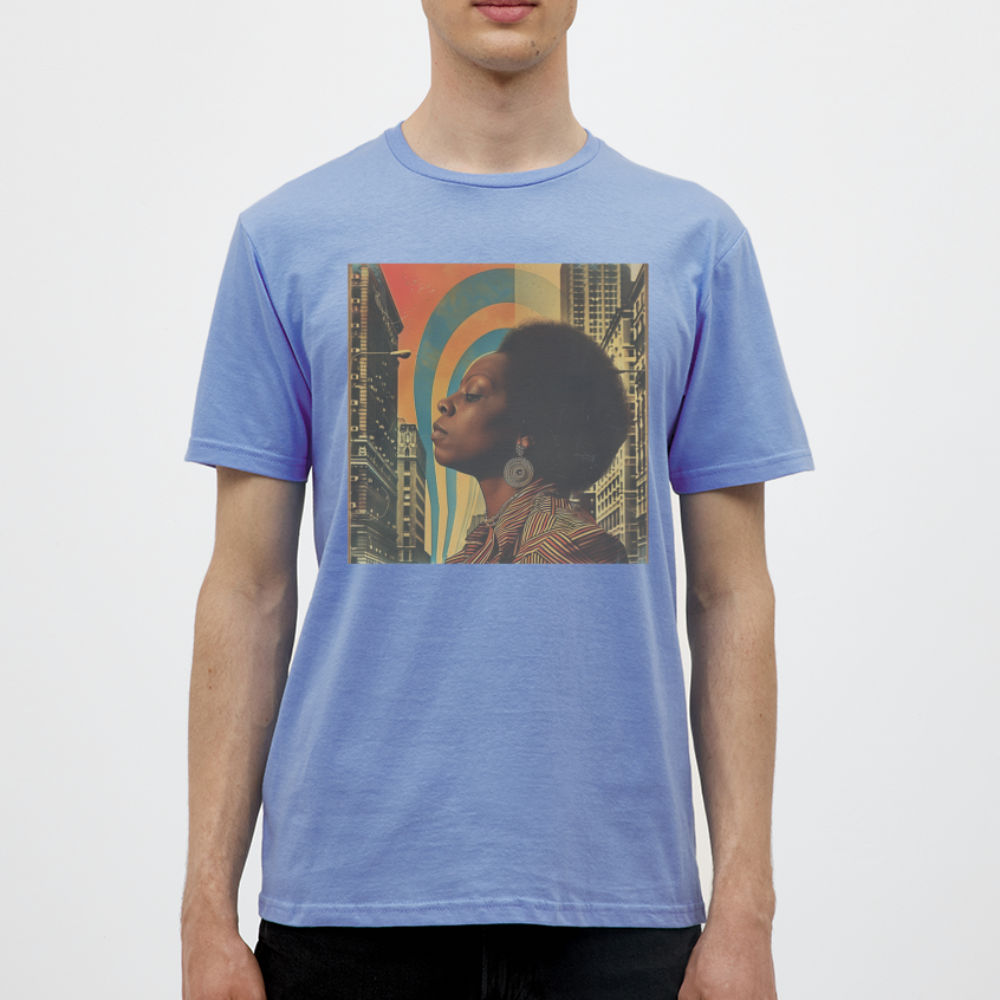 Jazz in the Moonlight, T-shirt herr - carolina blue