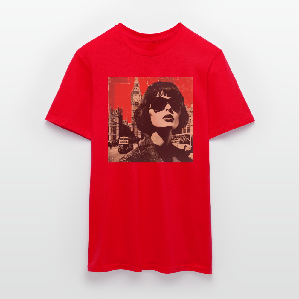 T-shirt herr - röd