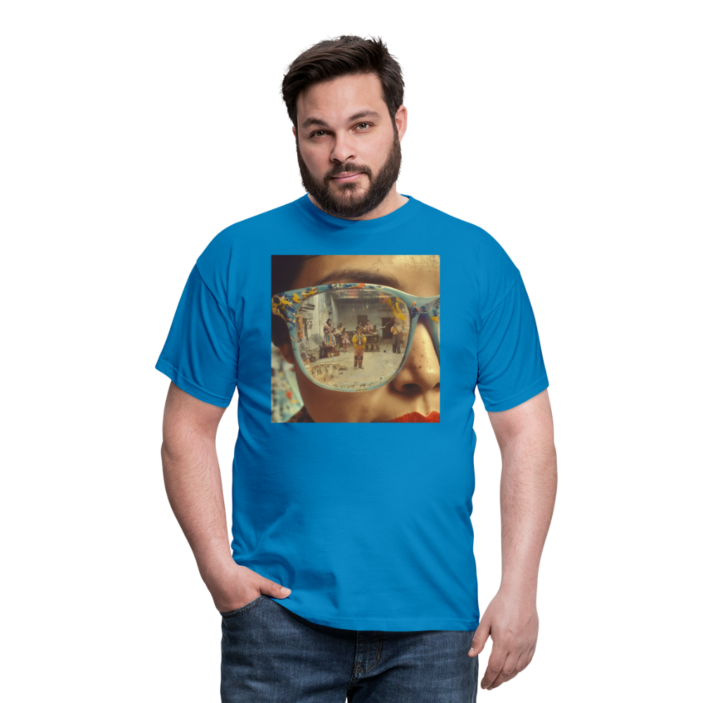 Reflektioner av Anderna, T-shirt herr - kungsblå