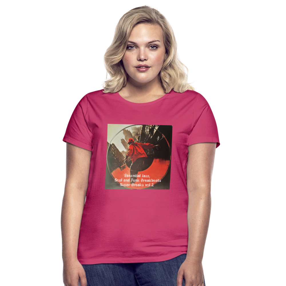 Super Breaks vol 2, T-shirt dam - azalea