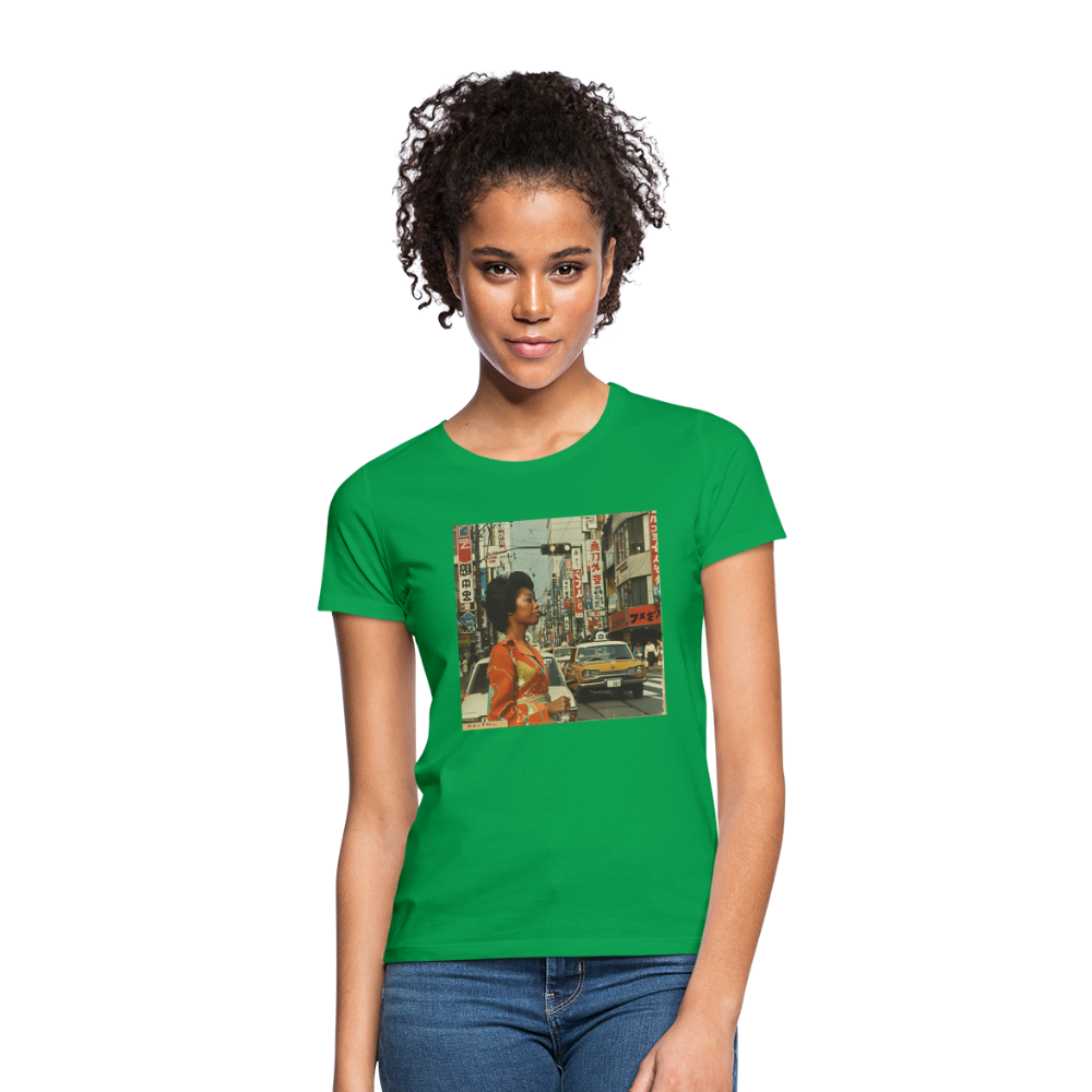 Yumi Sakamoto, T-shirt dam - kellygrön