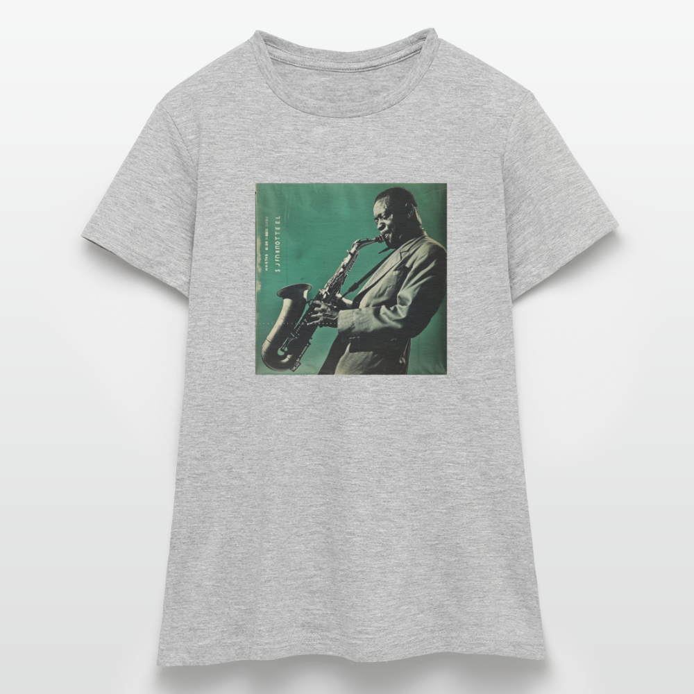 Nattens Toner i New York, T-shirt dam - gråmelerad