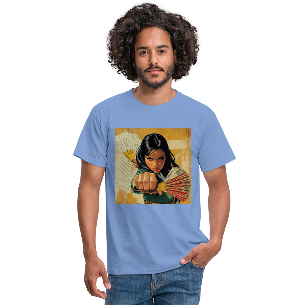 Blå Lotus, T-shirt herr - carolina blue