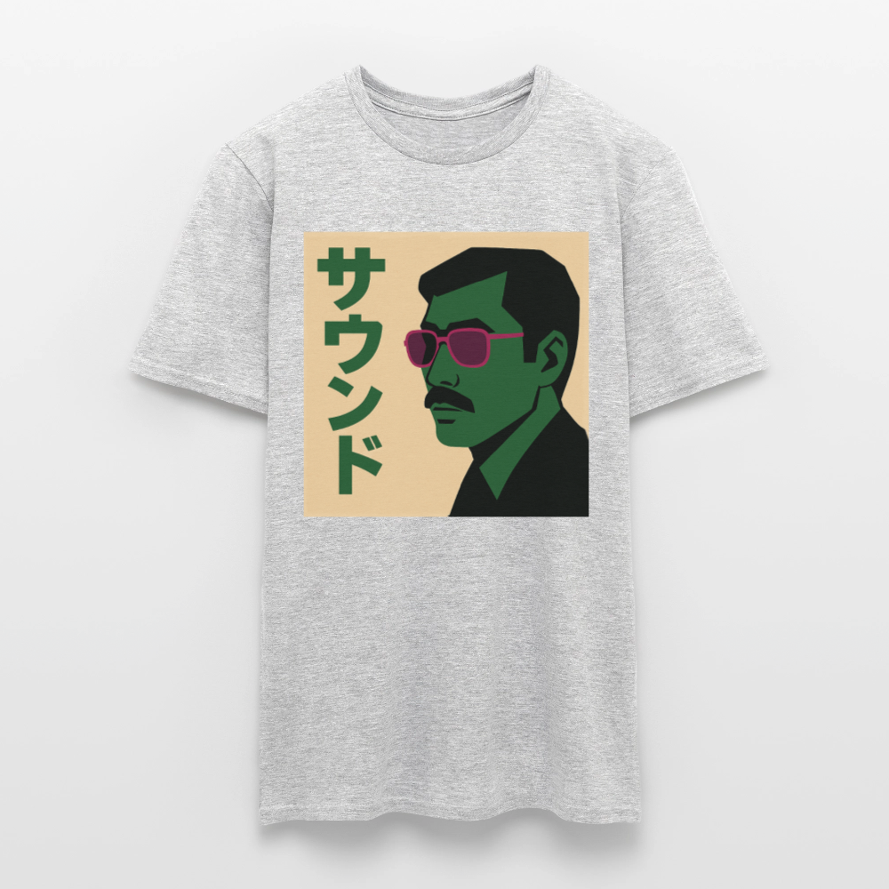 Nippon Sound, T-shirt unisex - gråmelerad