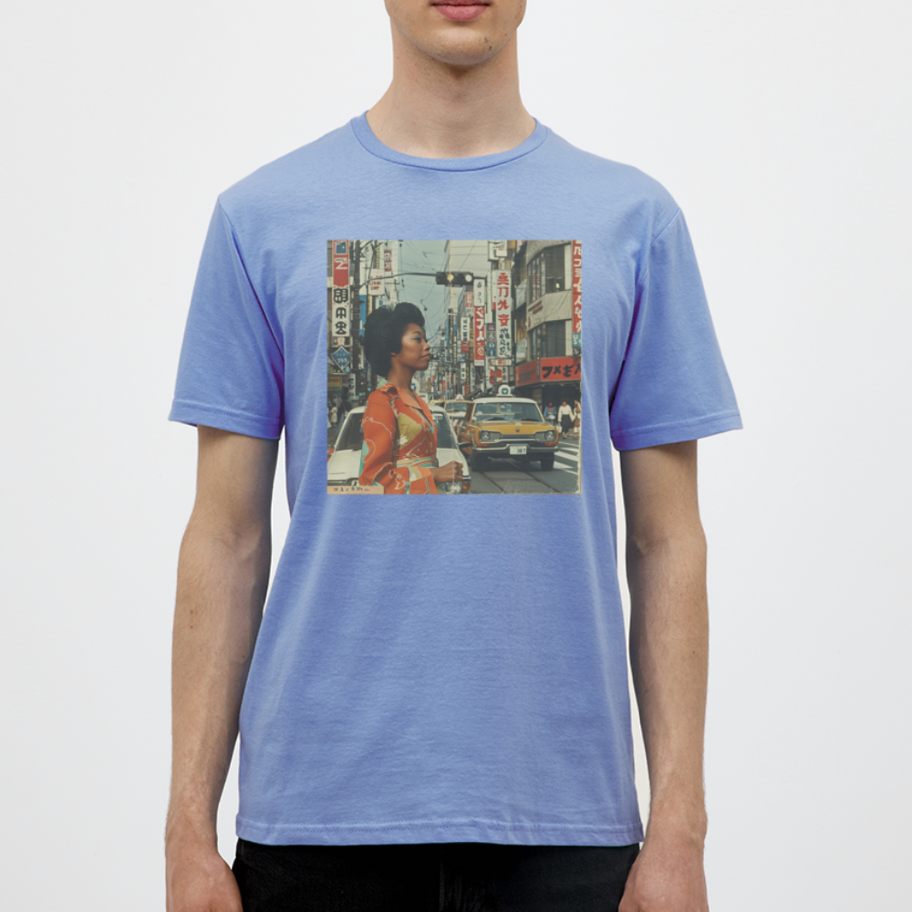 Yumi Sakamoto, T-shirt herr - carolina blue