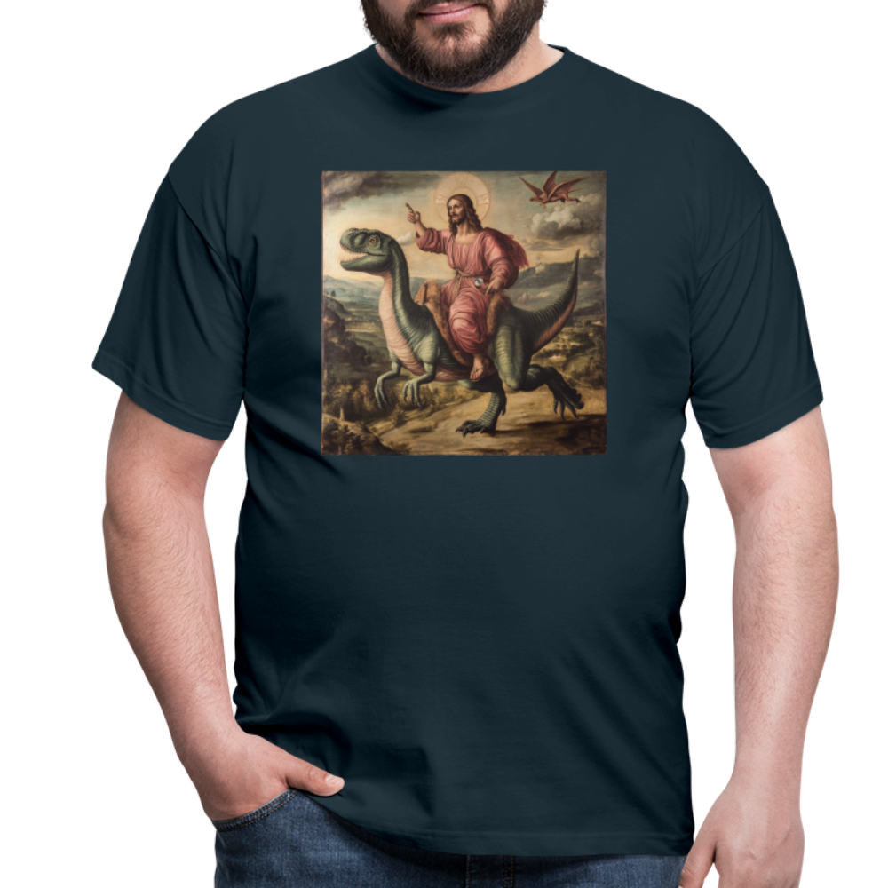Ritten genom Tiden, T-shirt herr - marinblå