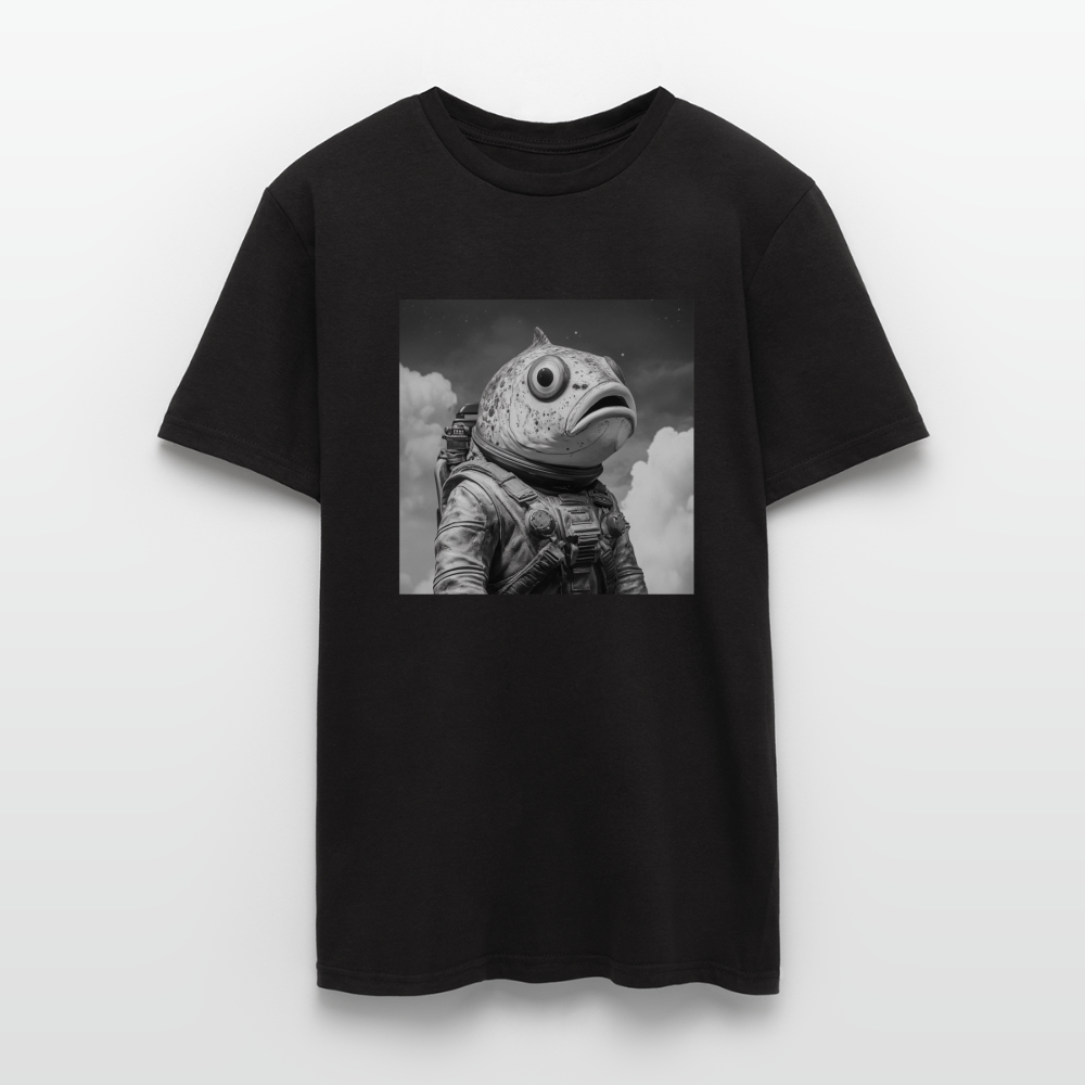 En ensam simtur i universum, T-shirt herr - svart