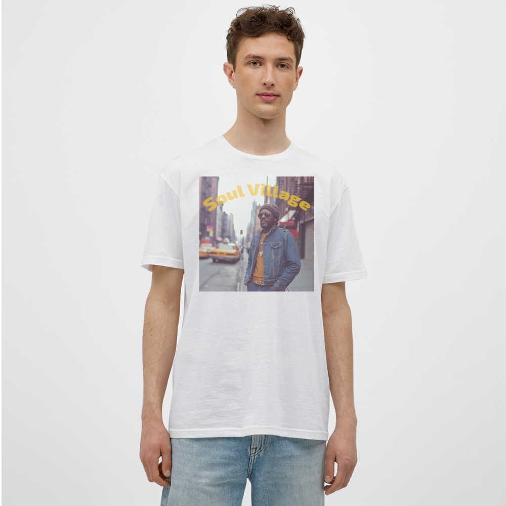 Soul Village, T-shirt herr - vit