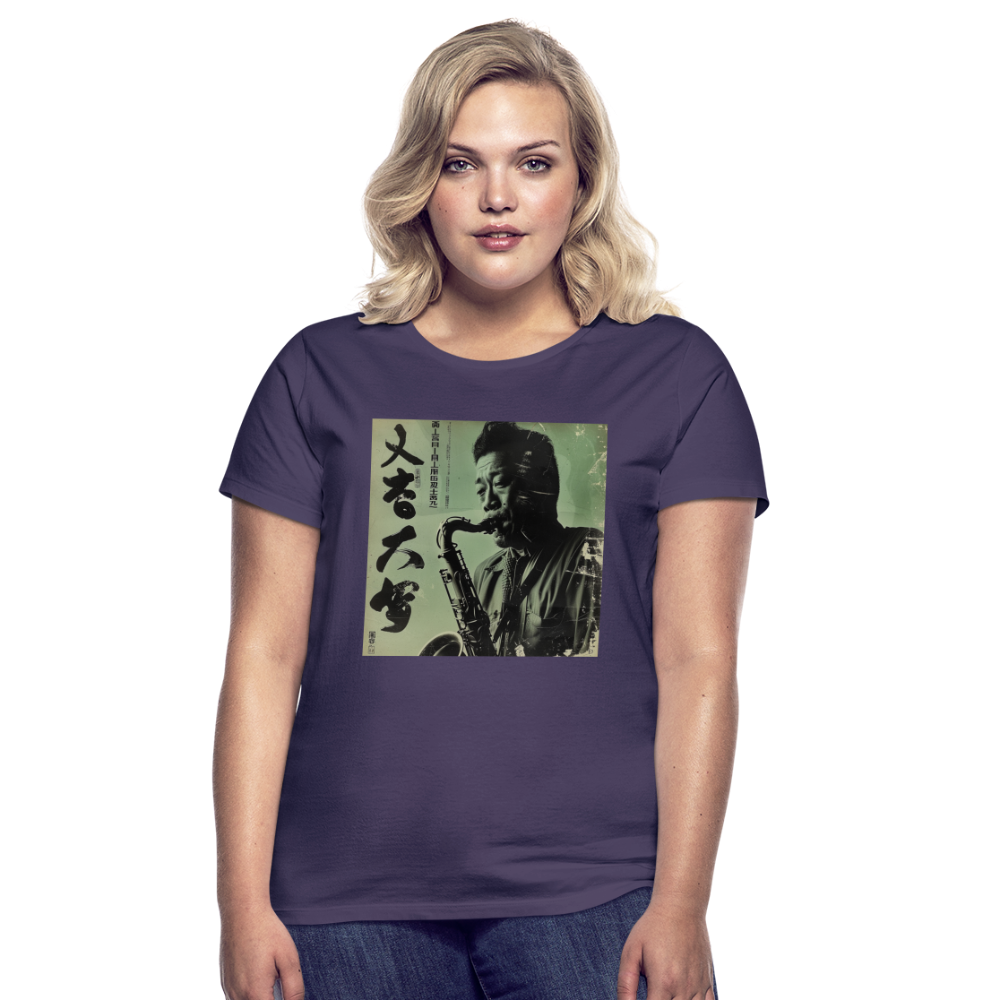 Live Mount Fuji Jazzcafé , T-shirt dam - mörklila
